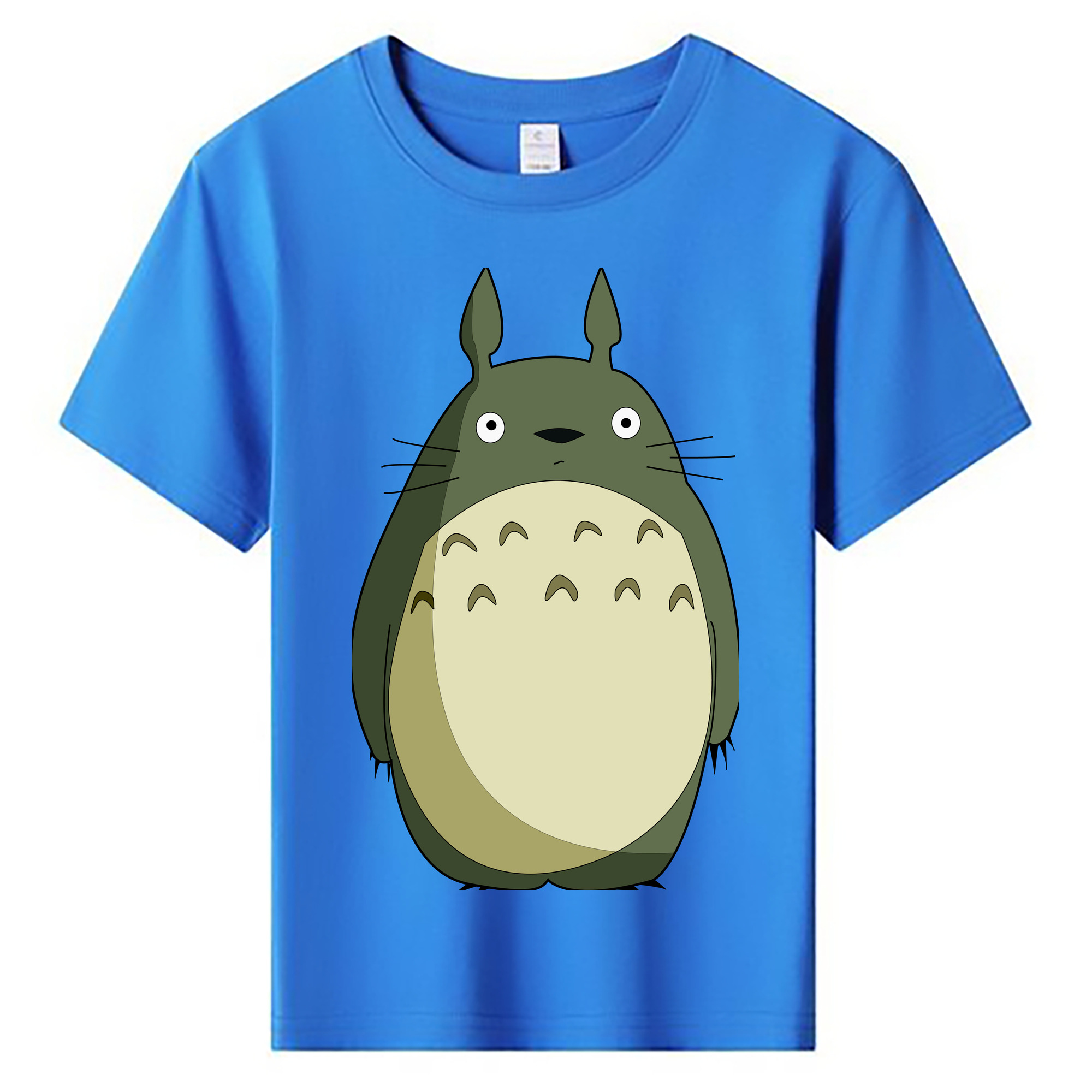 （画像用） となりのトトロ 草壁メイ 草壁サツキ My Neighbor Totoro Satsuki Kusakabe Mei Kusakabe 綿100％キッズTシャツ（フロントプリント）